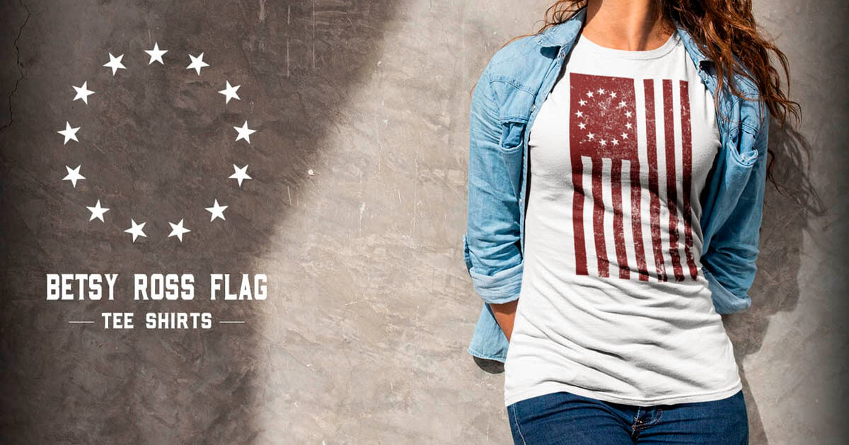 Betsy Ross Flag Shirts
